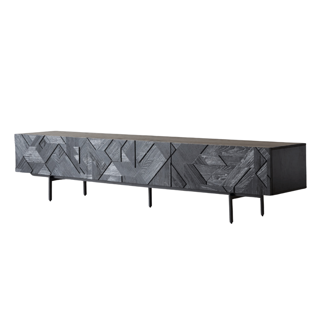 ตู้วางทีวี MJHOMEDESIGNS TB1509 สีดำ L180XW45XH51 CM_0